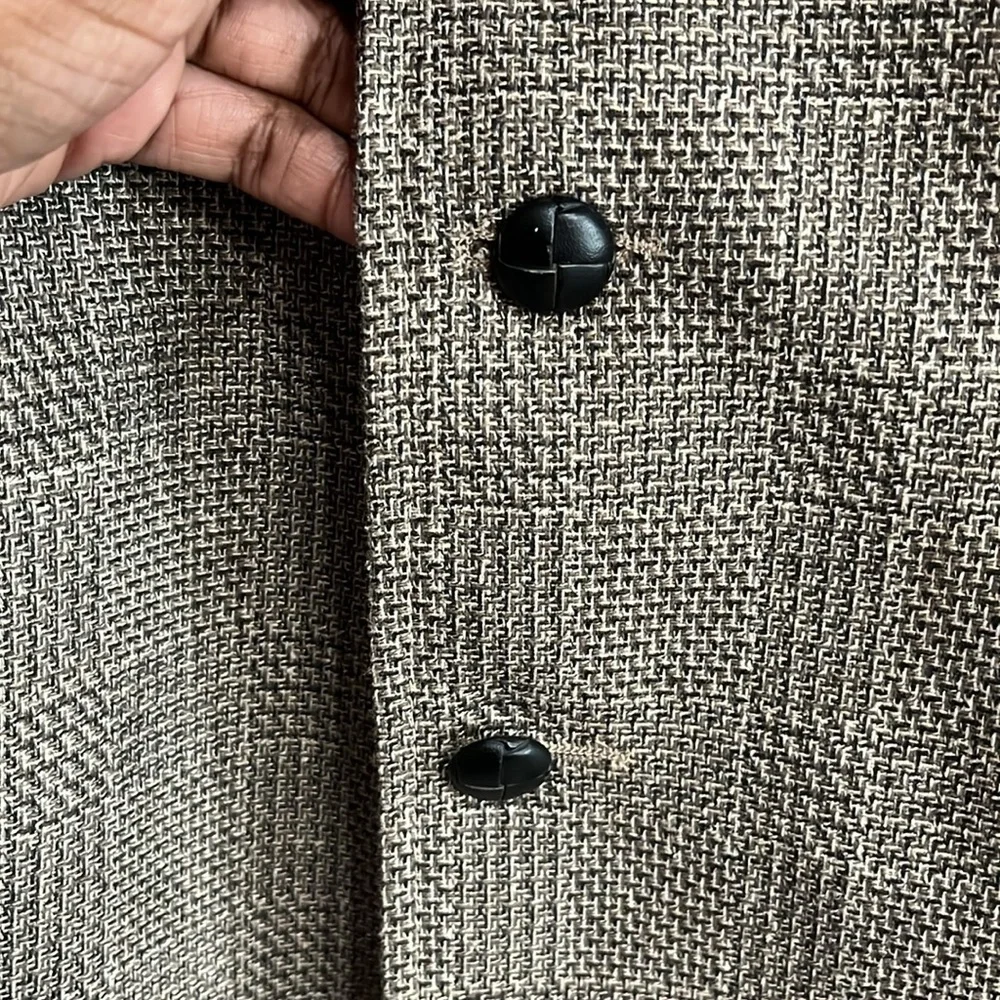 PIONEER Men's Brown Glen Plaid Sport Coat Blazer